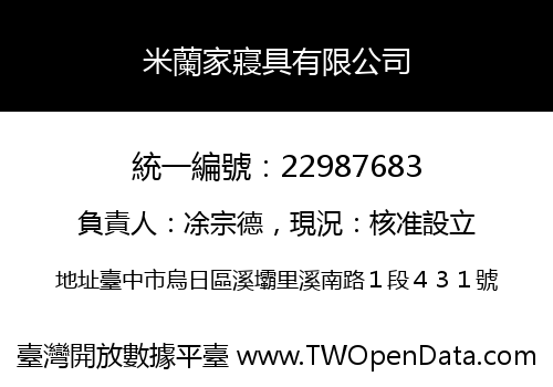 米蘭家寢具有限公司