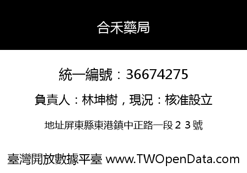 合禾藥局