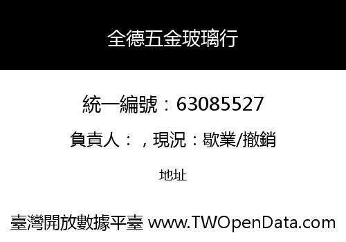 全德五金玻璃行