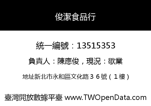 俊潔食品行