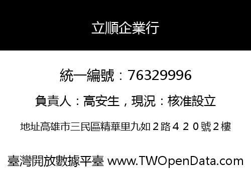 立順企業行