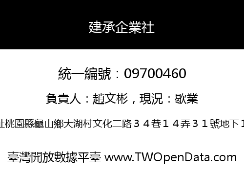 建承企業社