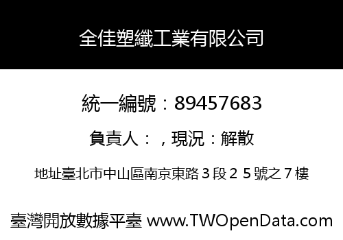 全佳塑纖工業有限公司