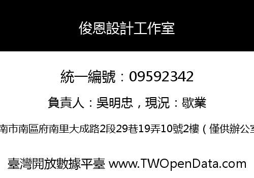 俊恩設計工作室