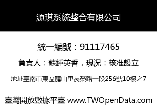 源琪系統整合有限公司