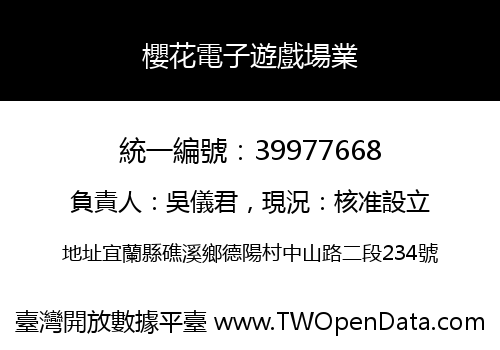 櫻花電子遊戲場業
