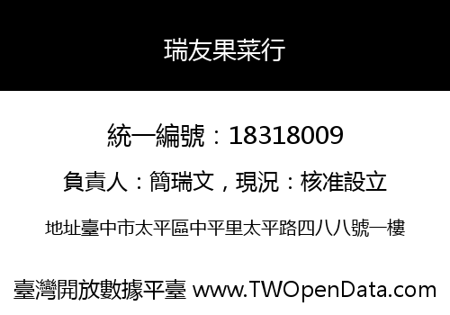 瑞友果菜行