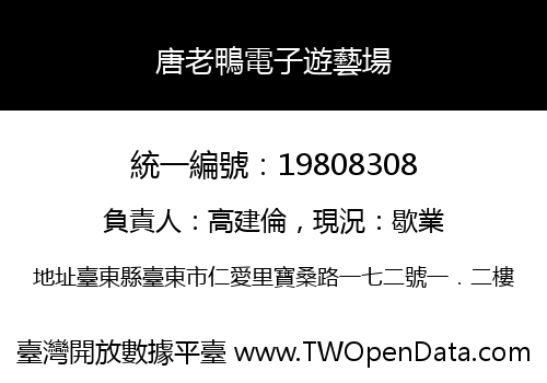 唐老鴨電子遊藝場