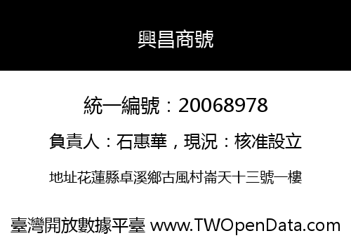 興昌商號