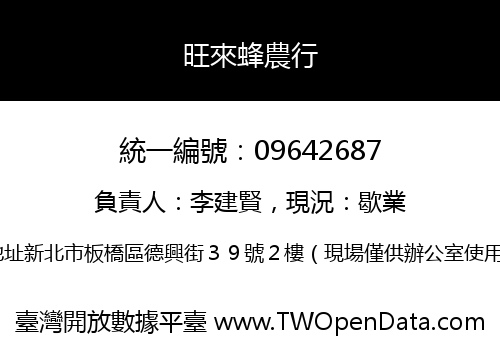 旺來蜂農行