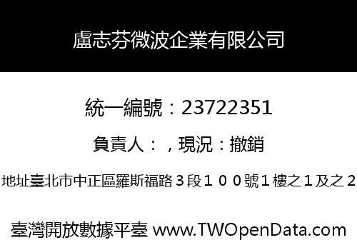 盧志芬微波企業有限公司