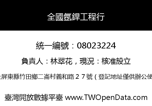全國氬銲工程行