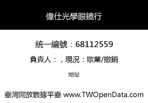 偉仕光學眼鏡行