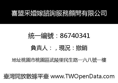 喜盟釆婚嫁諮詢服務顧問有限公司