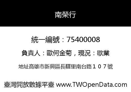 南榮行