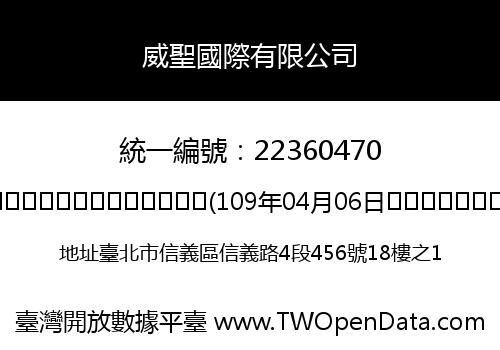 威聖國際有限公司