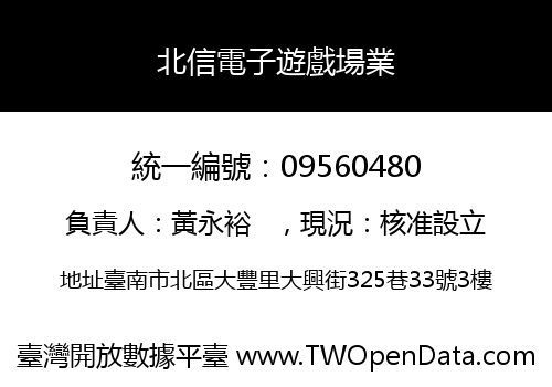 北信電子遊戲場業