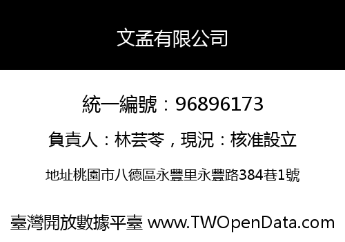 文孟有限公司