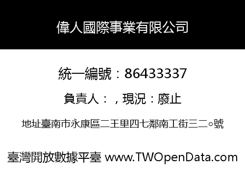 偉人國際事業有限公司