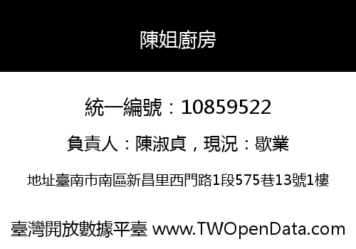 陳姐廚房