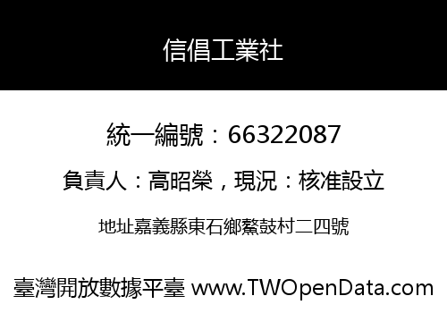 信倡工業社