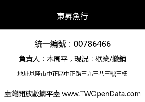 東昇魚行