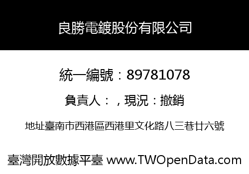 良勝電鍍股份有限公司