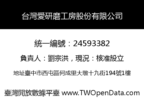 台灣愛研磨工房股份有限公司