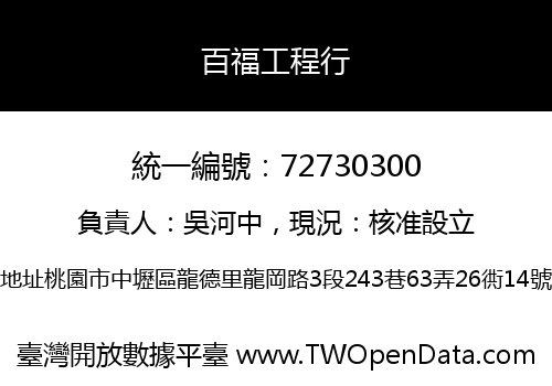 百福工程行