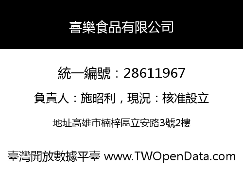 喜樂食品有限公司