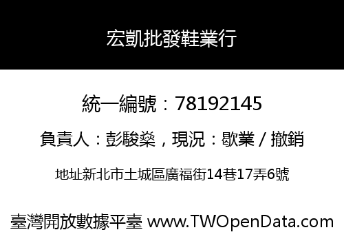 宏凱批發鞋業行