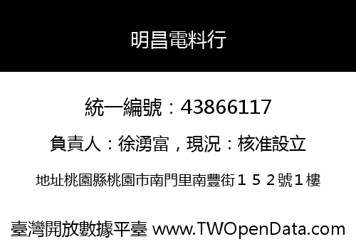 明昌電料行