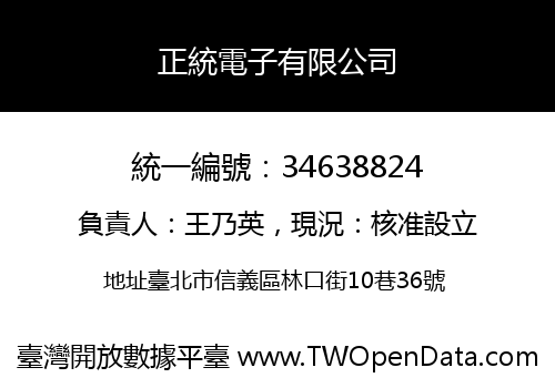 正統電子有限公司