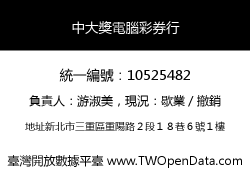 中大獎電腦彩券行