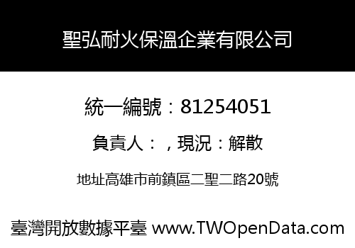 聖弘耐火保溫企業有限公司