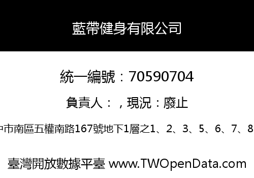 藍帶健身有限公司