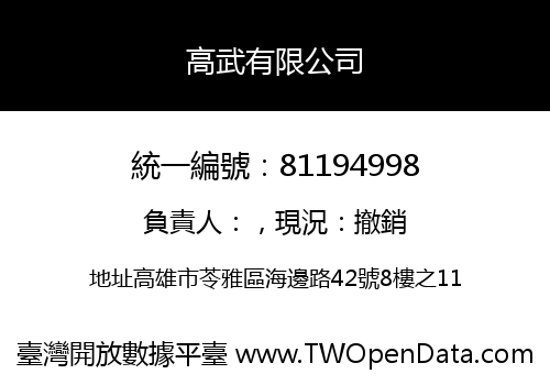 高武有限公司