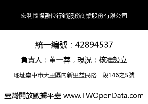 宏利國際數位行銷服務商業股份有限公司