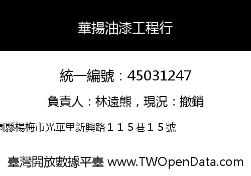華揚油漆工程行