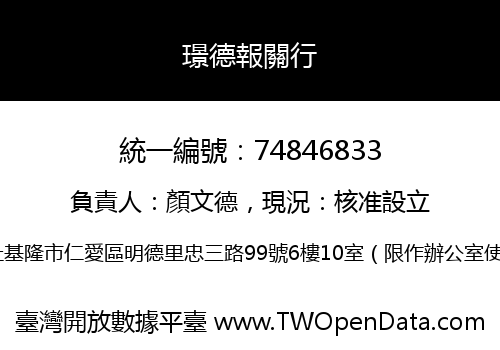 璟德報關行
