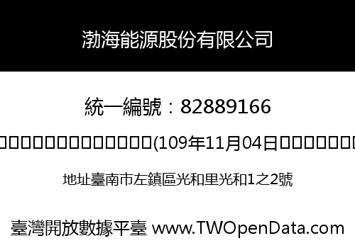 渤海能源股份有限公司