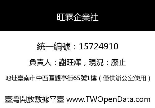 旺霖企業社