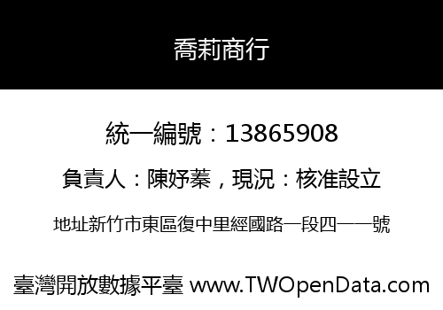 喬莉商行