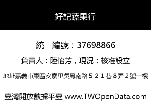 好記蔬果行