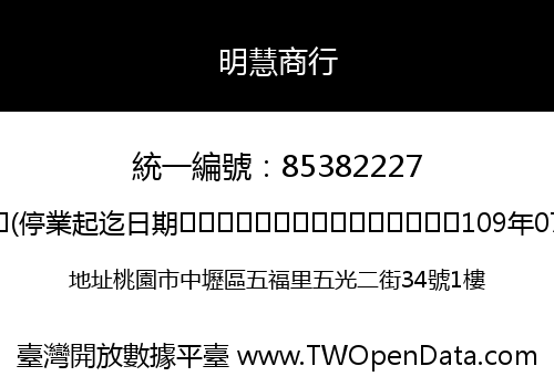 明慧商行