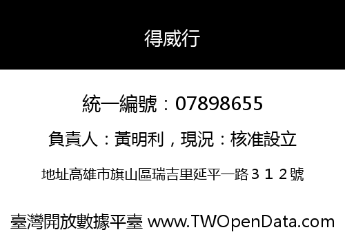 得威行