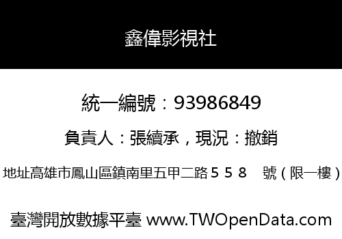 鑫偉影視社