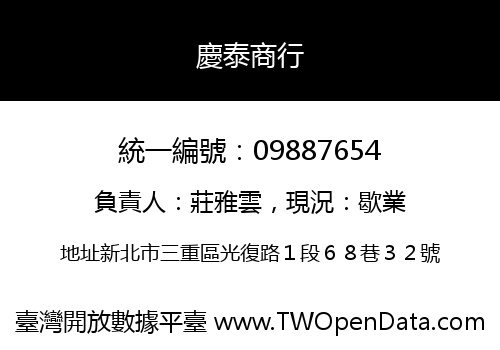 慶泰商行