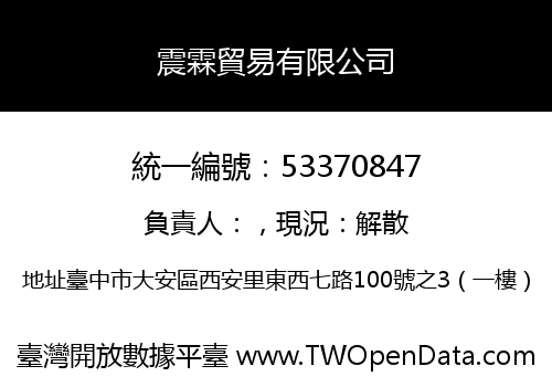 震霖貿易有限公司