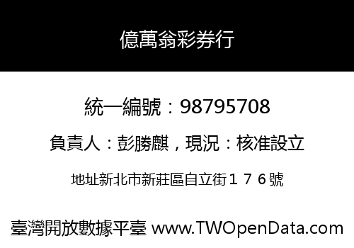 億萬翁彩券行